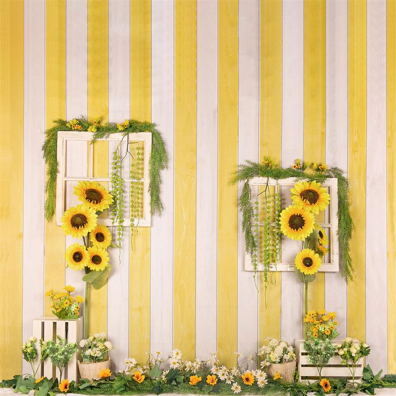 Kate Sunflowers Summer Children Backdrop Designed by Jia Chan Photography - Kate Backdrop AU