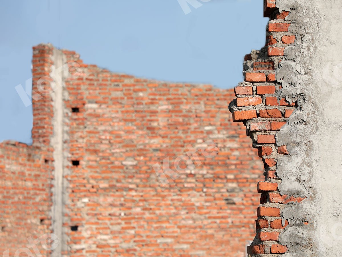 Kate Broken Red Brick Wall Backdrop Designed by Jia Chan Photography - Kate Backdrop AU