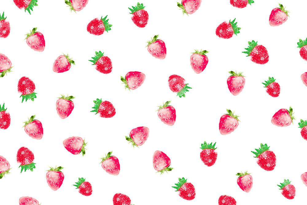 Kate Summer Backdrop Strawberry Designed by Chain Photography - Kate Backdrop AU