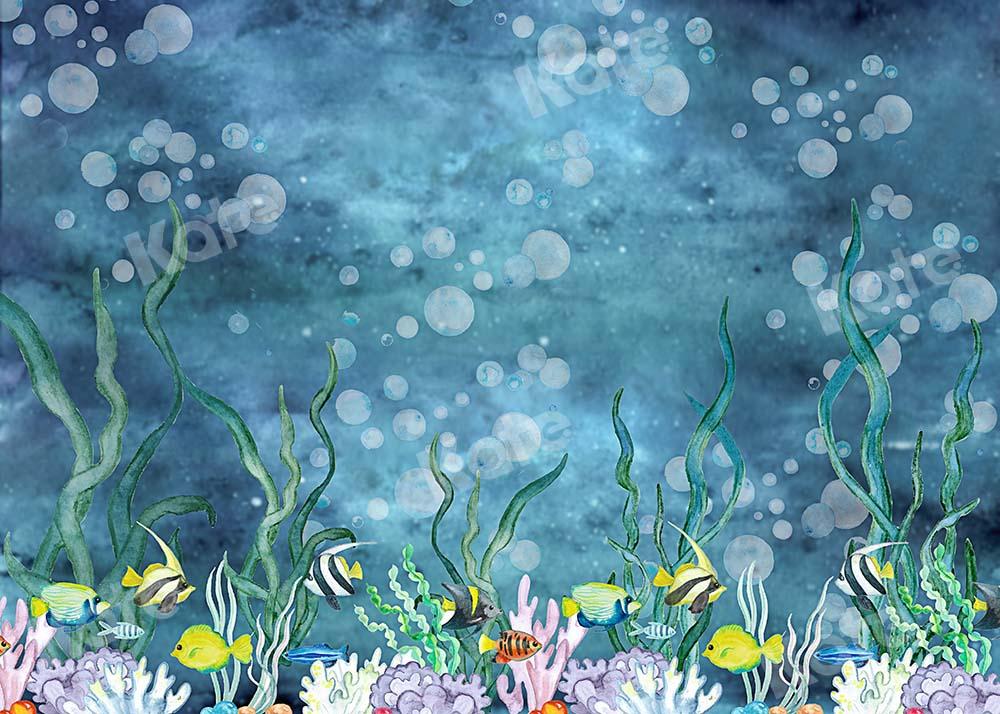Kate Summer Under the Sea Fish Backdrop Designed by GQ - Kate Backdrop AU