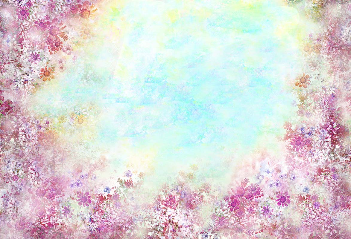 Kate Fine Art Floral Purpul Backdrop Designed by GQ - Kate Backdrop AU