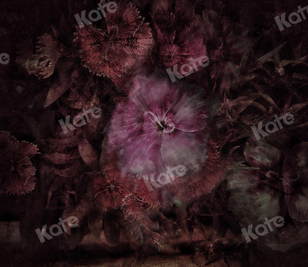 Kate Fine Art Florals Purple Backdrop Designed by Chain Photography - Kate Backdrop AU