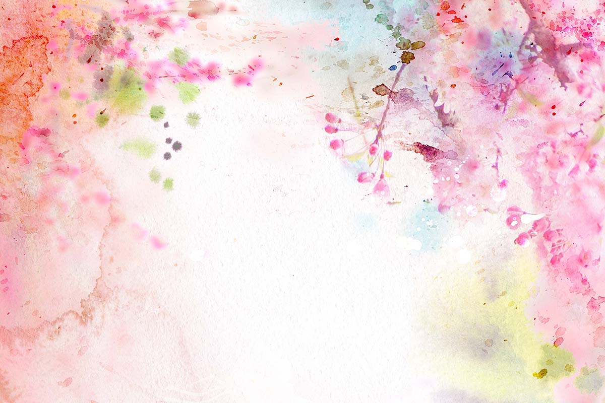 Kate Spring Fine Art Pink Florals Backdrop Designed by Chain Photography - Kate Backdrop AU