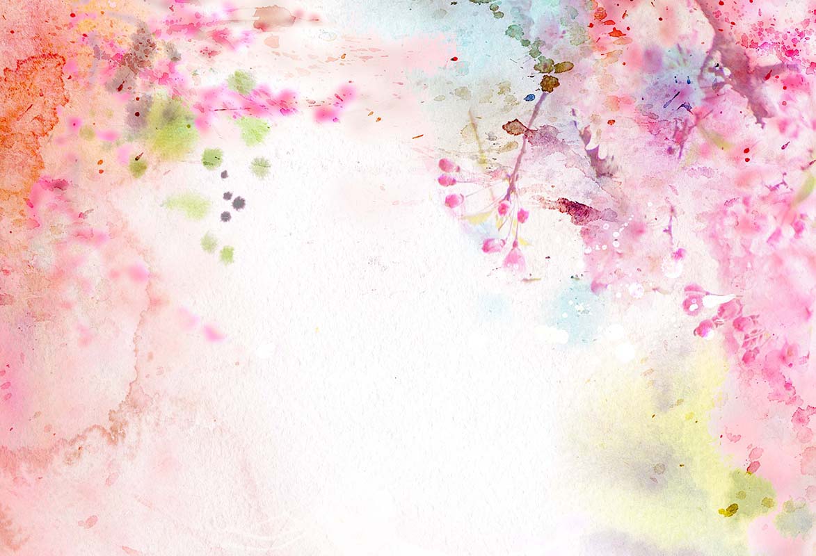 Kate Spring Fine Art Pink Florals Backdrop Designed by Chain Photography - Kate Backdrop AU