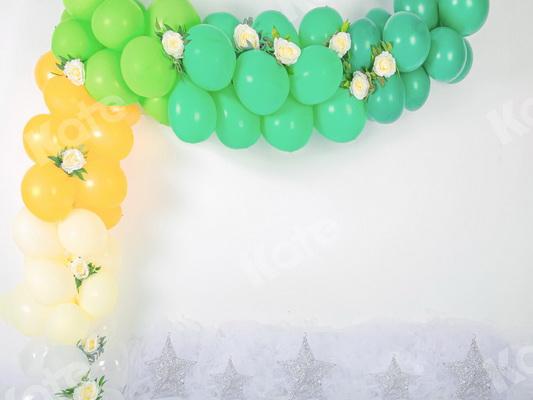 Kate Summer Balloons Door Backdrop Designed by Jia Chan Photography - Kate Backdrop AU