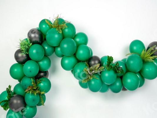 Kate Green Balloons Garland Party Backdrop Designed by Jia Chan Photography - Kate Backdrop AU