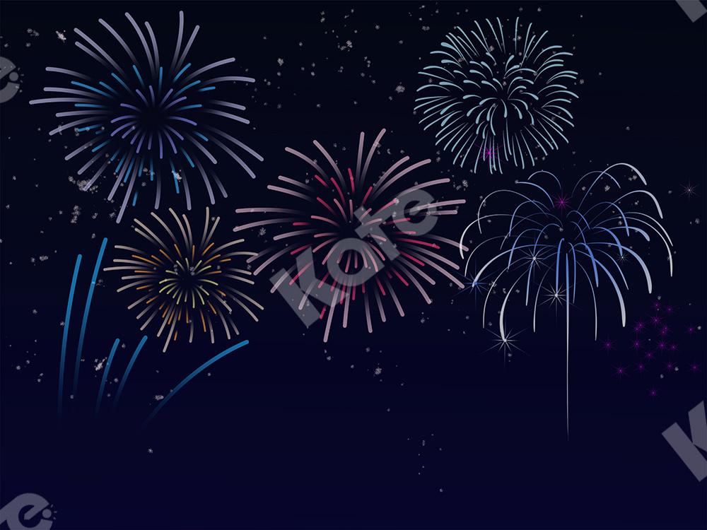 Kate Fireworks Backdrop Designed by Chain Photography - Kate Backdrop AU