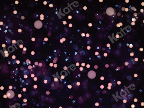 Kate Pink Bokeh Dark Backdrop Designed by Chain Photography - Kate Backdrop AU