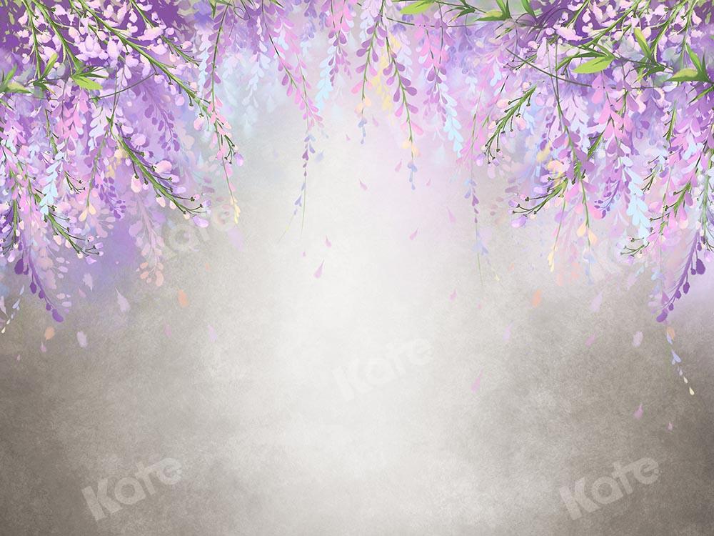 Kate Valentine's Day Lavender Backdrop Designed by Chain Photography - Kate Backdrop AU