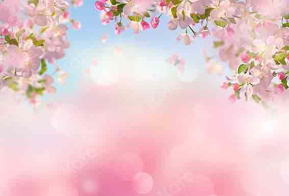 Kate Spring Cherry Peach Blossom Backdrop Designed by Chain Photography - Kate Backdrop AU