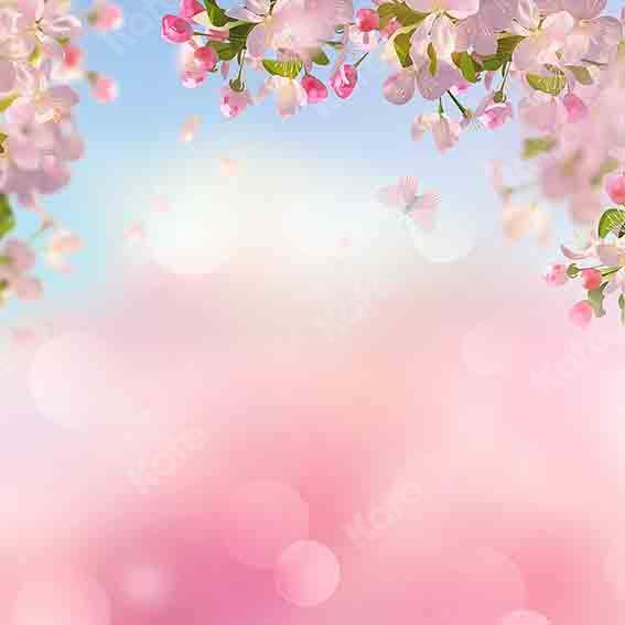 Kate Spring Cherry Peach Blossom Backdrop Designed by Chain Photography - Kate Backdrop AU