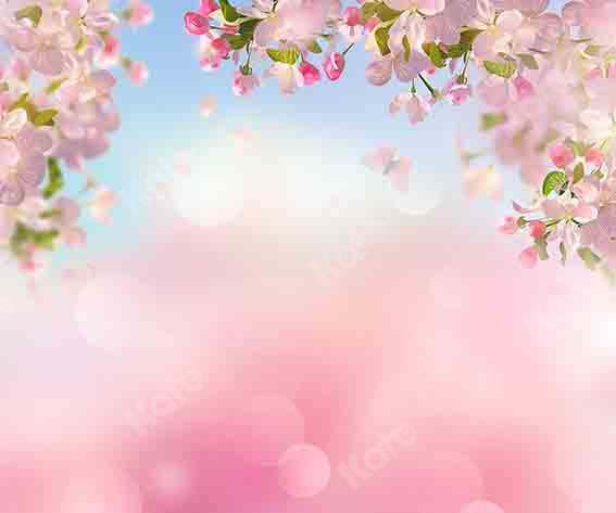 Kate Spring Cherry Peach Blossom Backdrop Designed by Chain Photography - Kate Backdrop AU