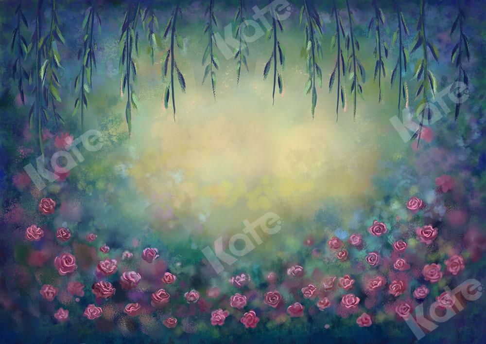 Kate Fine Art Roses Floral Backdrop Designed by GQ - Kate Backdrop AU