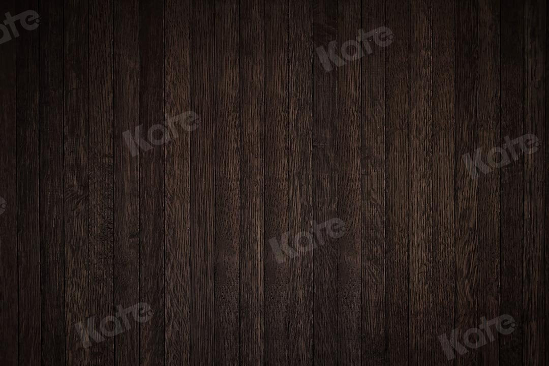 Kate Sepia Wood Brown Black Wooden Backdrop Designed by Kate Image - Kate Backdrop AU
