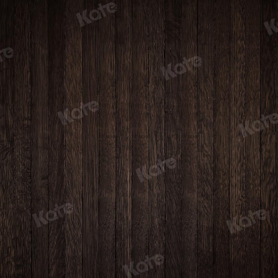 Kate Sepia Wood Brown Black Wooden Backdrop Designed by Kate Image - Kate Backdrop AU