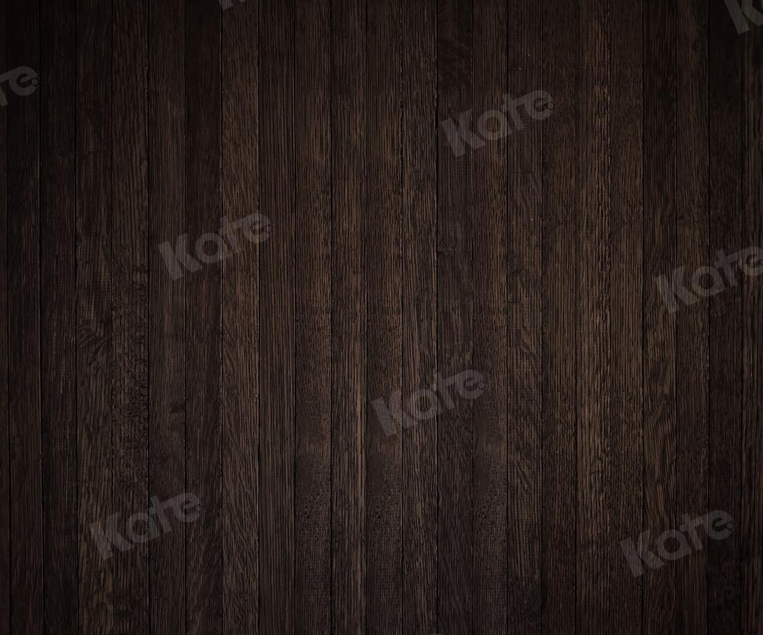 Kate Sepia Wood Brown Black Wooden Backdrop Designed by Kate Image - Kate Backdrop AU