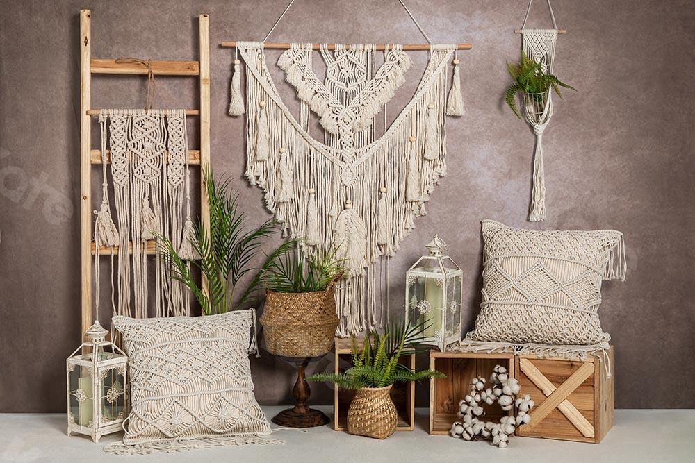 Kate Boho Pillows Backdrop Designed by Emetselch