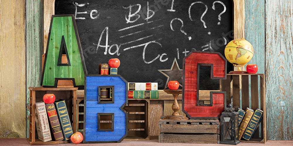Kate Children Back to School Backdrop Designed by Emetselch - Kate Backdrop AU