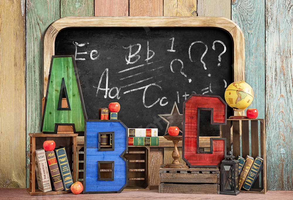 Kate Children Back to School Backdrop Designed by Emetselch - Kate Backdrop AU