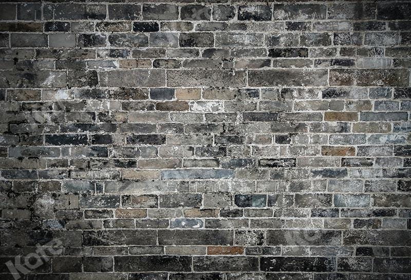 Kate Dark Tone Brick Wall Backdrop Designed by Emetselch - Kate Backdrop AU