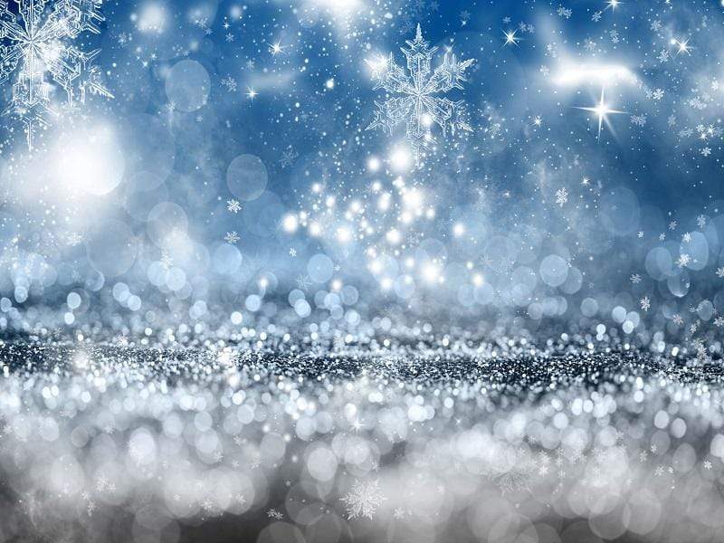 Katebackdrop£ºKate Bokeh Christmas Snowflake backdrop for photos
