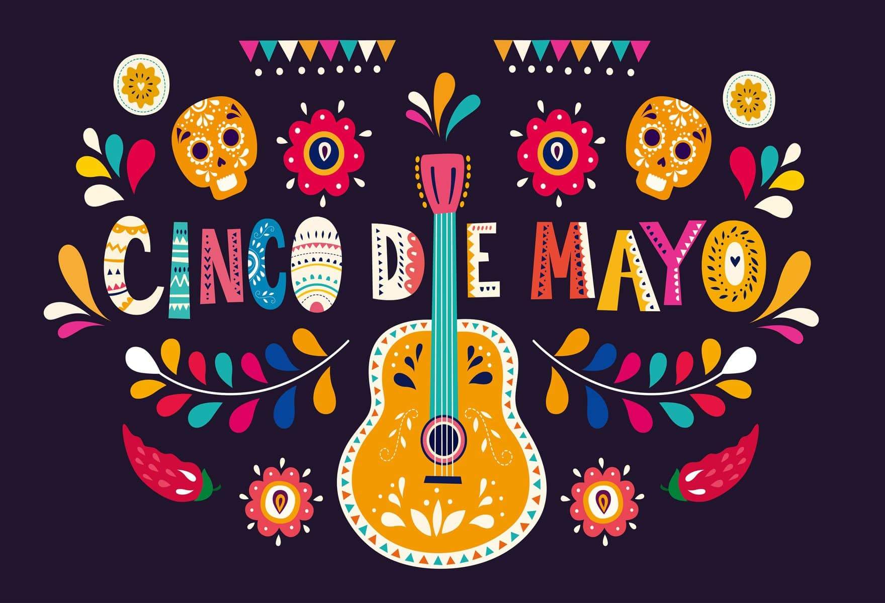 Katebackdrop£ºKate May 5 Mexican Carnival Backdrops for Cinco De Mayo Party Photography Background Customized