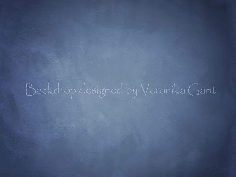 Kate Deep Ocean Abstract Texture Backdrop designed by Veronika Gant - Kate Backdrop AU