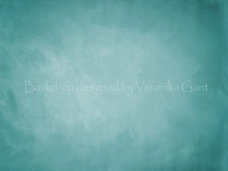 Kate Ocean Touch Abstract Texture Backdrop designed by Veronika Gant - Kate Backdrop AU