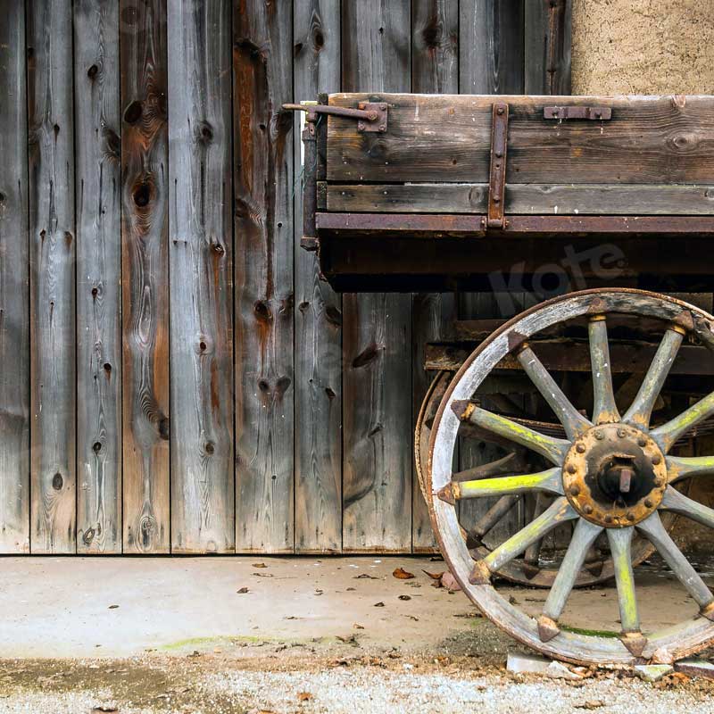 Kate Farm Wooden Doors Tire for younger boys - Kate Backdrop AU