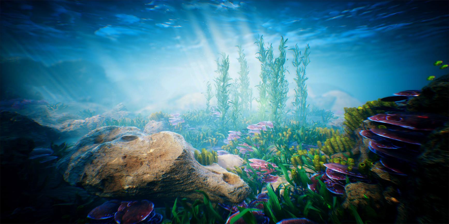 Kate Sweet summer Underwater world Backdrop for Photography - Kate Backdrop AU