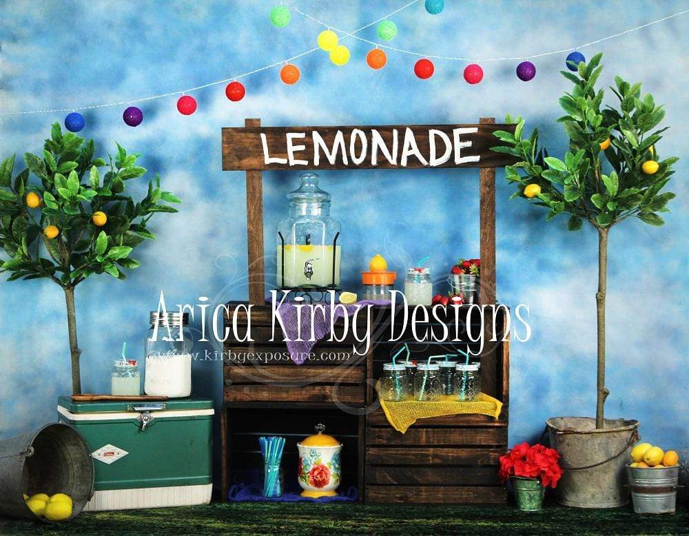 Kate When Life Gives You Lemons Summer Backdrop designed by Arica Kirby - Kate Backdrop AU