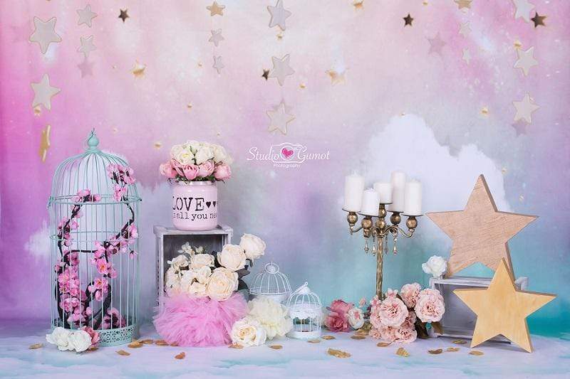 Kate Fantastic Cake smash birthday Backdrop for Photography designed by Studio Gumot - Kate Backdrop AU
