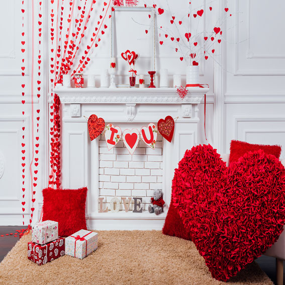 Kate Elegant Valentine's Day Backdrop for Photography - Kate Backdrop AU