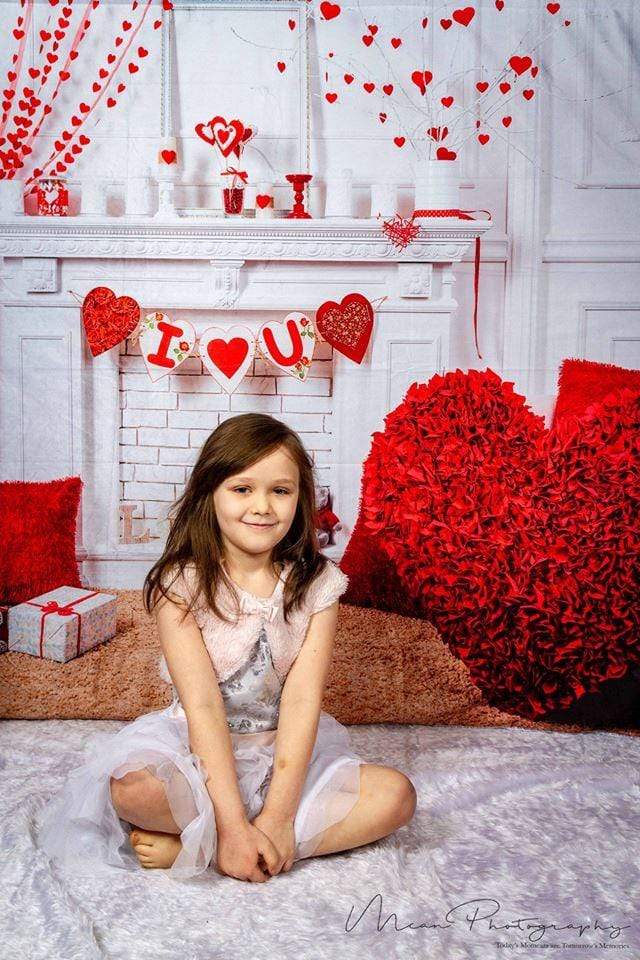 Kate Elegant Valentine's Day Backdrop for Photography - Kate Backdrop AU