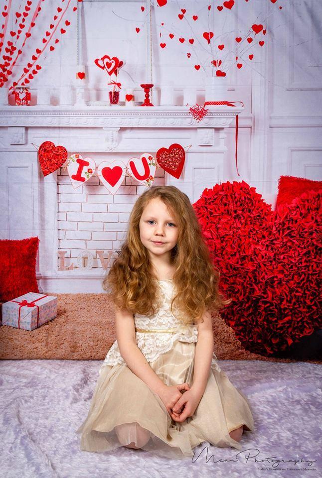 Kate Elegant Valentine's Day Backdrop for Photography - Kate Backdrop AU