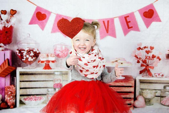 Kate Valentine Sweet Shoppe Backdrop designed by Arica Kirby - Kate Backdrop AU
