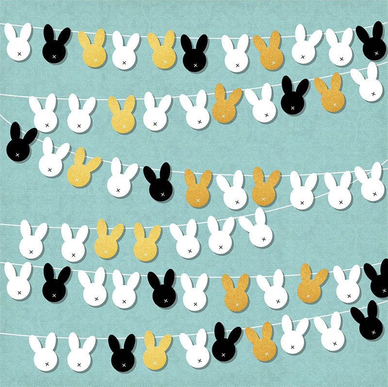Kate Rabbits Easter Backdrop for Photography designed by Jerry_Sina - Kate Backdrop AU