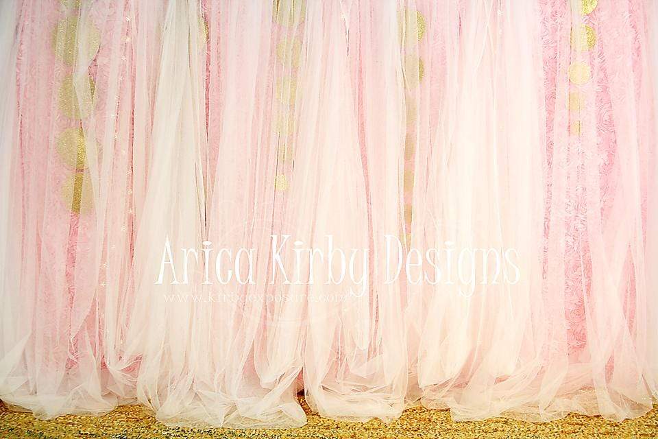 Kate Glitter Me Pink Backdrop for Photography designed by Arica Kirby - Kate Backdrop AU