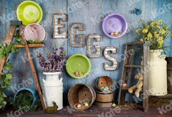 Kate Egg-celent Easter Backdrop designed by Arica Kirby - Kate Backdrop AU