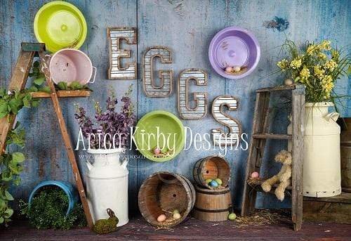 Kate Egg-celent Easter Backdrop designed by Arica Kirby - Kate Backdrop AU