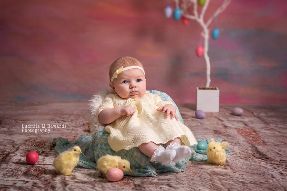 Kate Pacifier Orange Plain Backdrop for Photography Designed by Mini MakeBelieve - Kate Backdrop AU