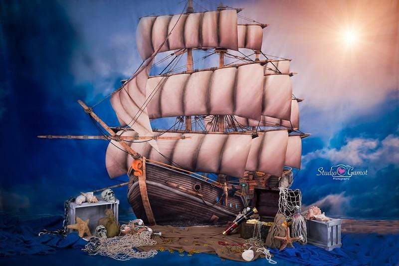 Kate pirate Backdrop designed by Studio Gumot - Kate Backdrop AU