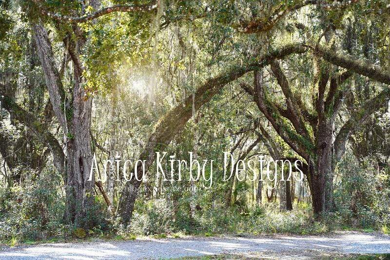 Kate Prehistoric Forest Backdrop designed by Arica Kirby - Kate Backdrop AU