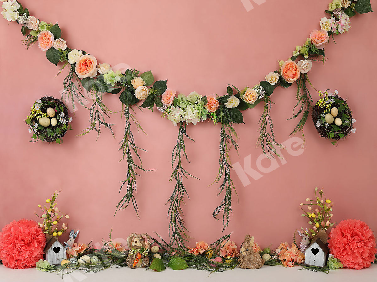 Kate Sweet Beauty and Easter/Spring Flowers - Kate Backdrop AU