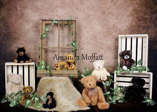 Kate Teddy Bear Picnic Backdrop for Photography Designed by Amanda Moffatt - Kate Backdrop AU