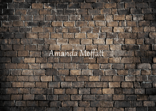 Kate Sooty Brick Wall Backdrop for Photography Designed by Amanda Moffatt - Kate Backdrop AU