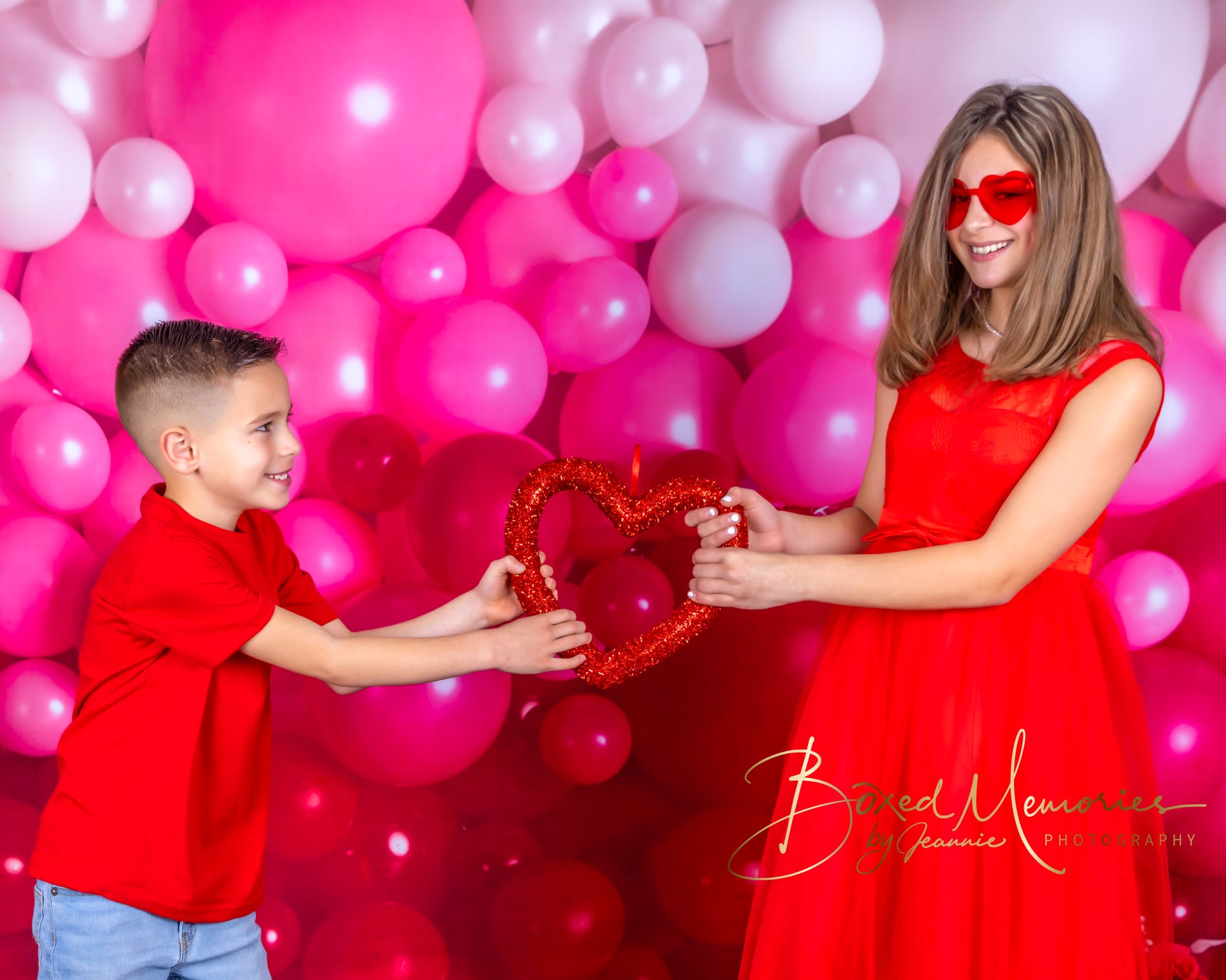 Kate Valentines Day Balloon Wall Backdrop for Photography Designed by Mandy Ringe Photography - Kate Backdrop AU