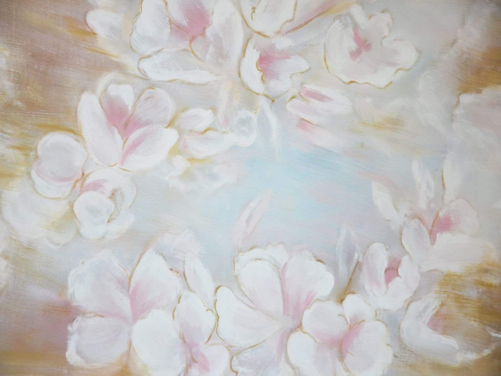 Kate Fine art Painting flowers Backdrop - Kate Backdrop AU