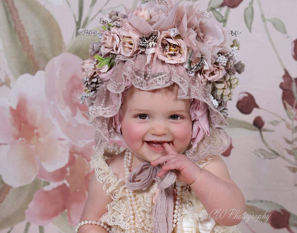 Kate Redberry Flower Backdrop for Photography Designed By Leann West - Kate Backdrop AU