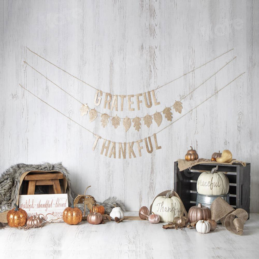 Kate Children Golden Fall Thanksgiving Day Backdrop for Photography Designed By Erin Larkins - Kate Backdrop AU